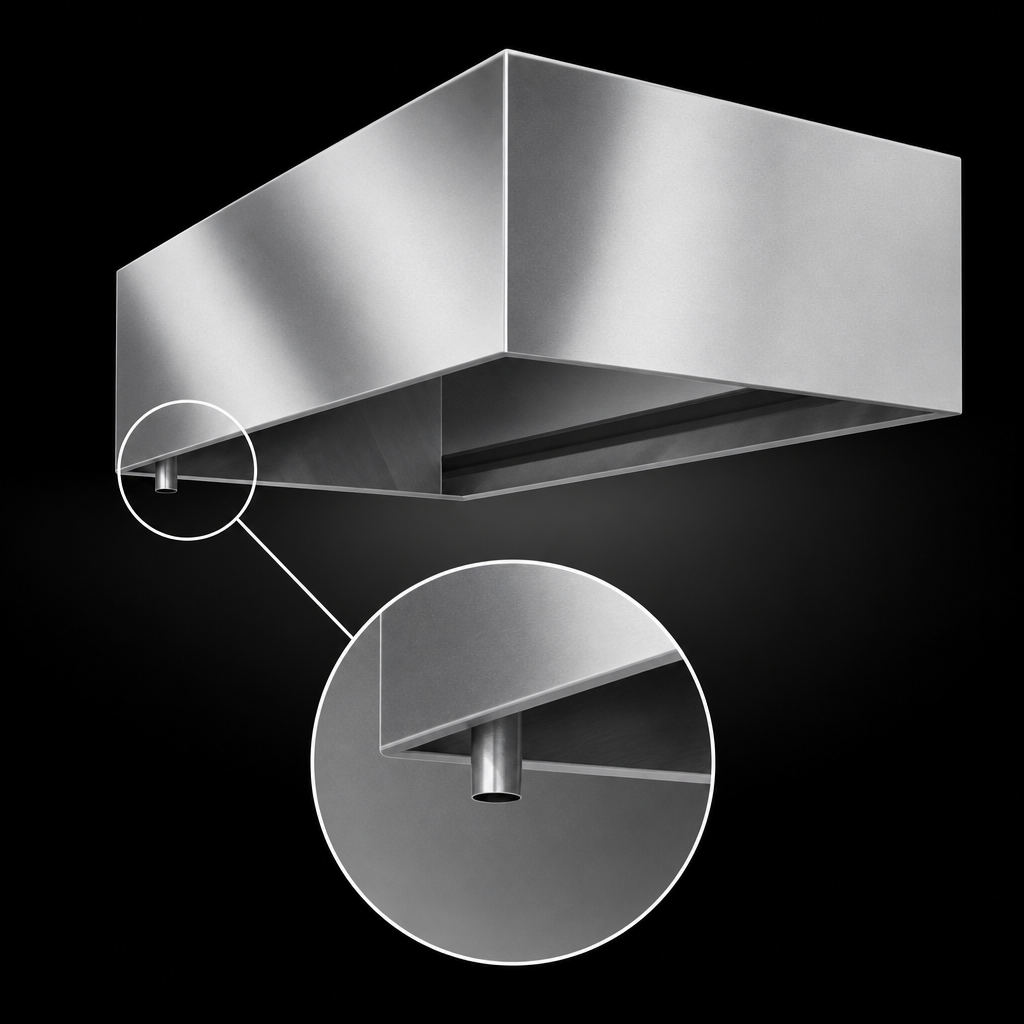 Left-Side Drain Tube