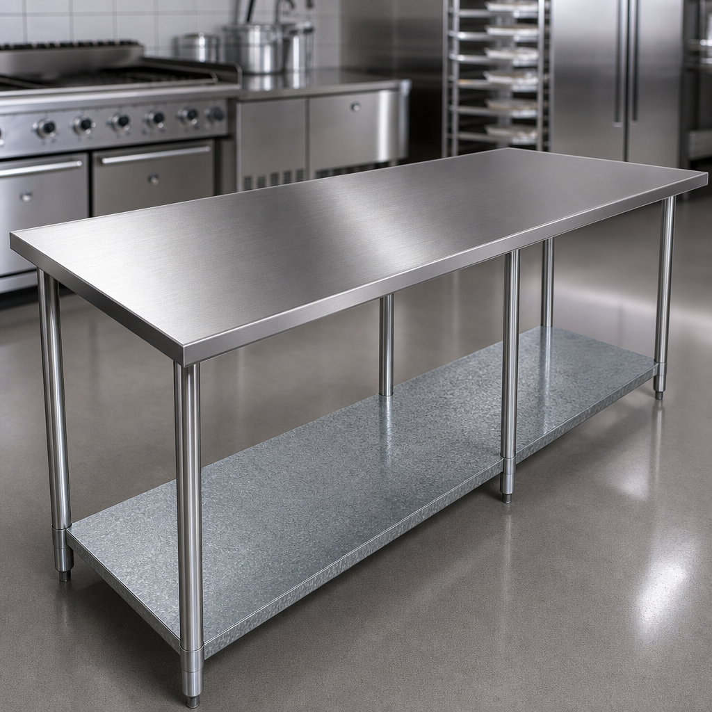 16-Gauge T-304 Stainless Steel Top