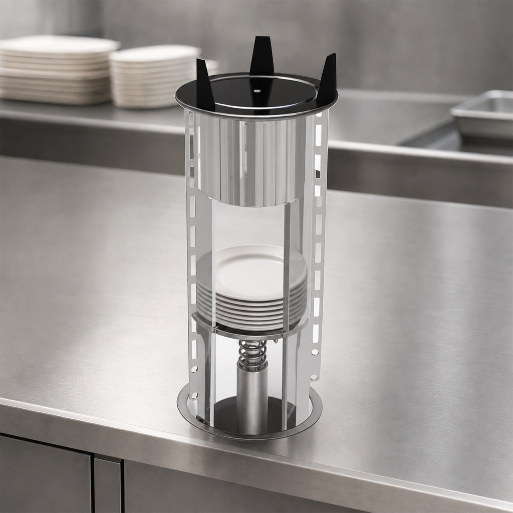 Self-Leveling Dispensing Tube
