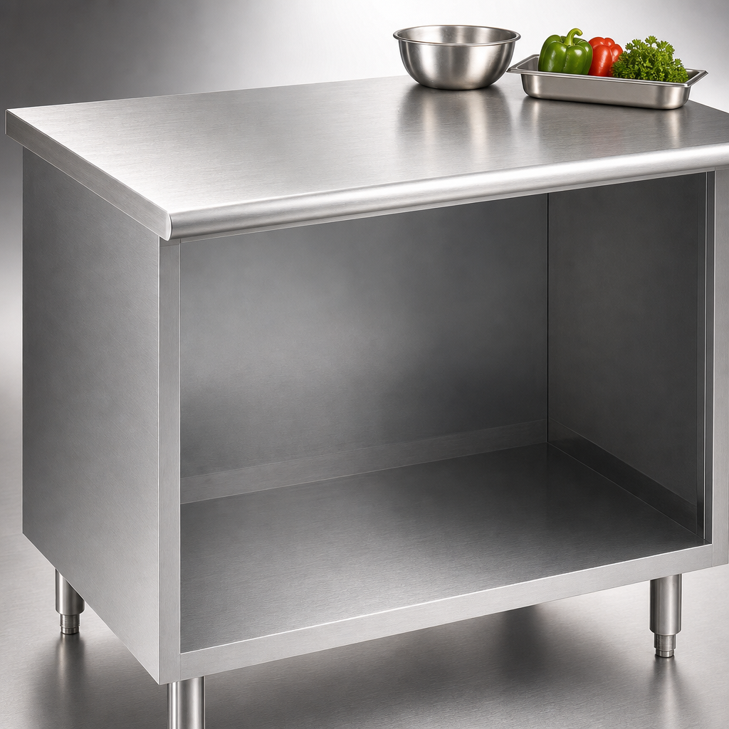 14-Gauge 304 Stainless Steel Top