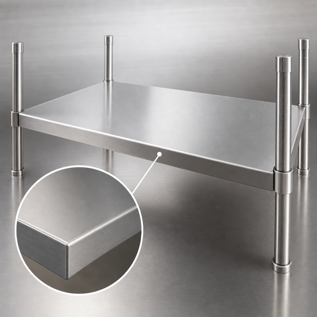 Heavy Gauge Stainless Steel Construction