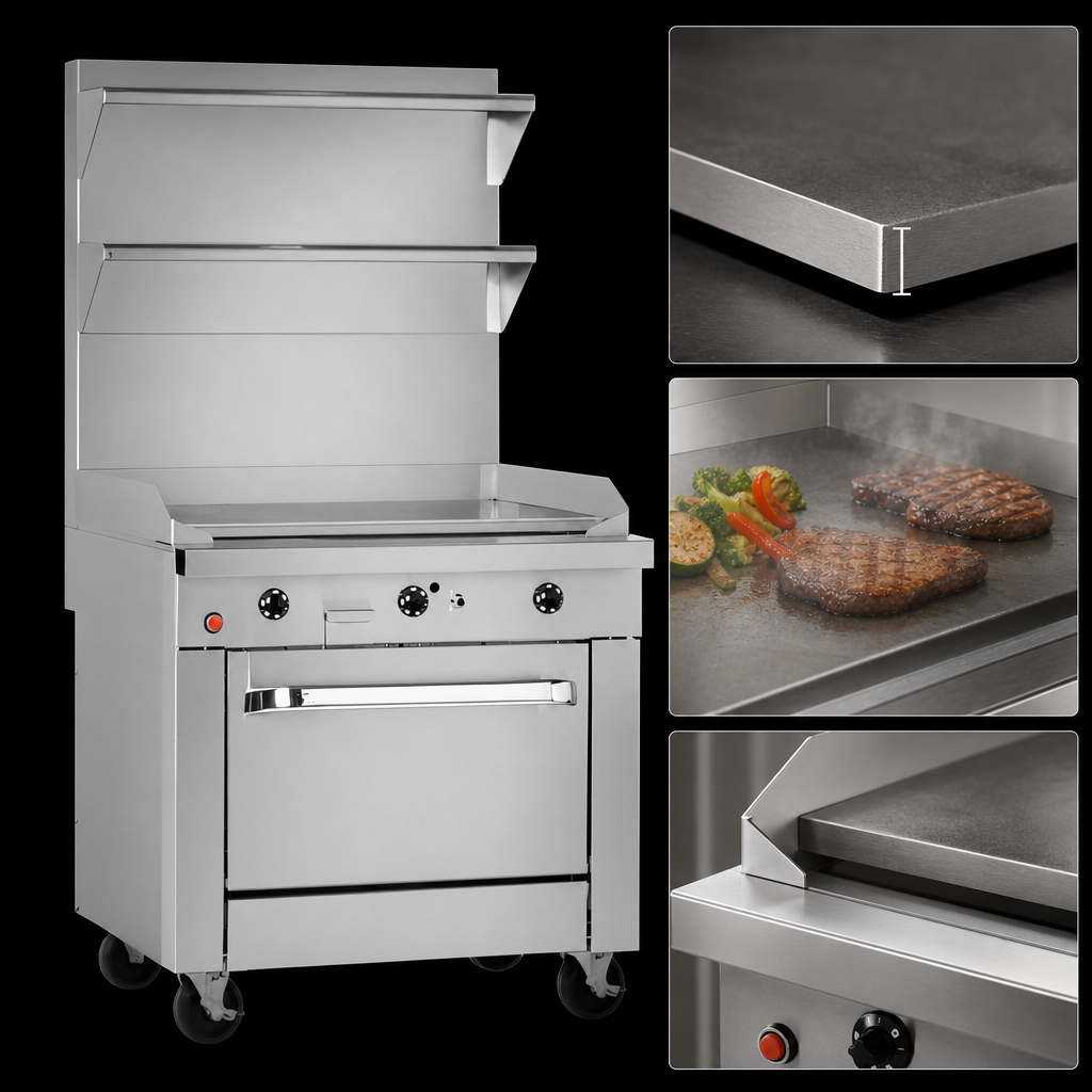 1-Inch Thick Griddle Plate