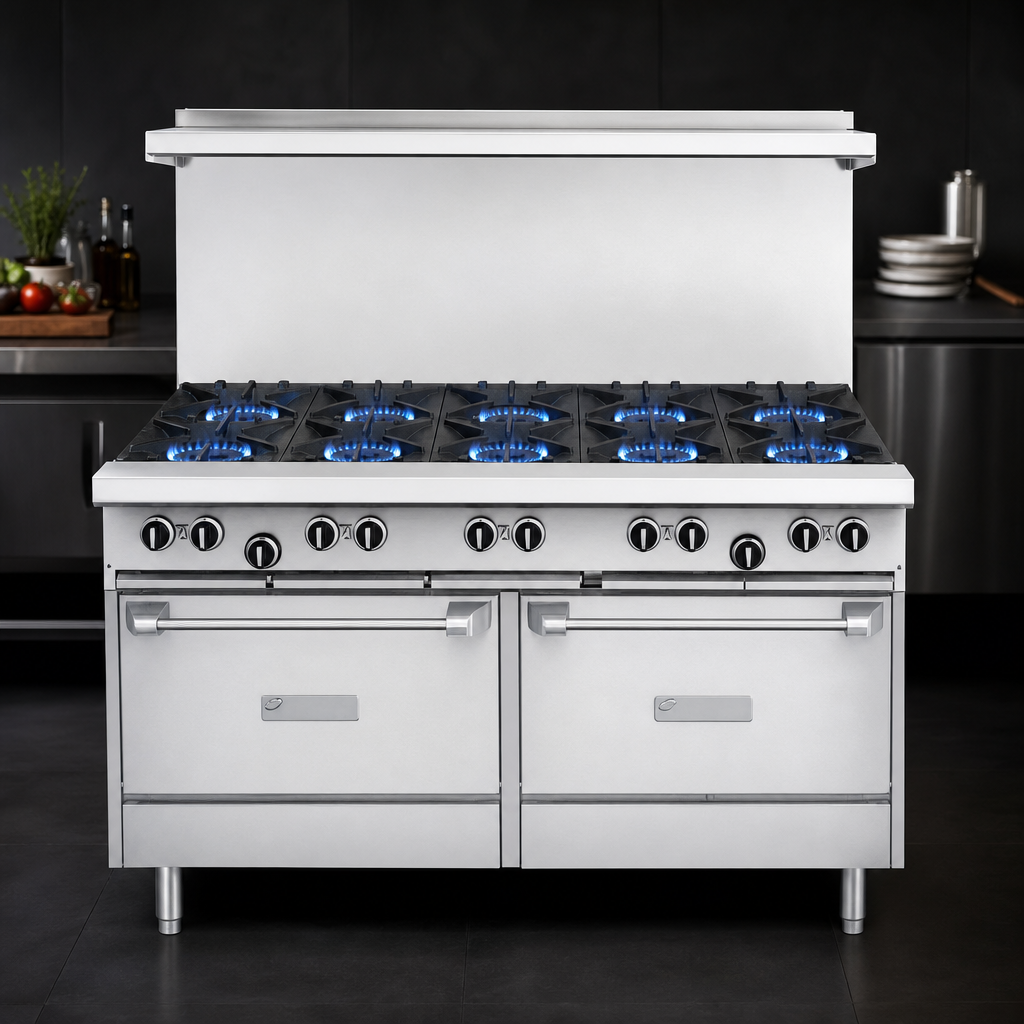 10 Open Burners