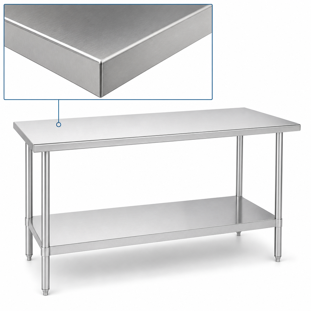 16-Gauge 400 Series Stainless Steel Top
