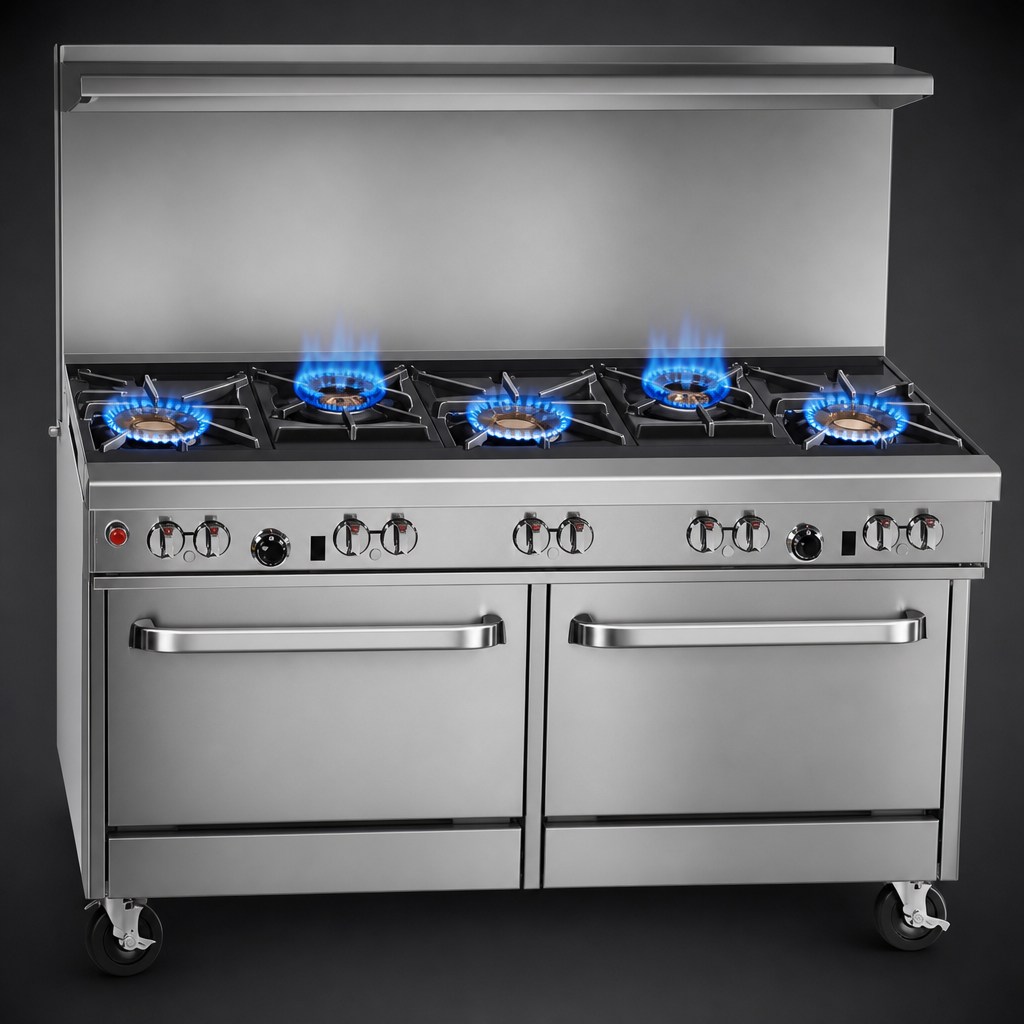 Five-Burner Cooktop