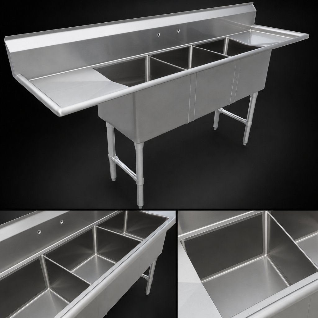 Three Fabricated Compartments