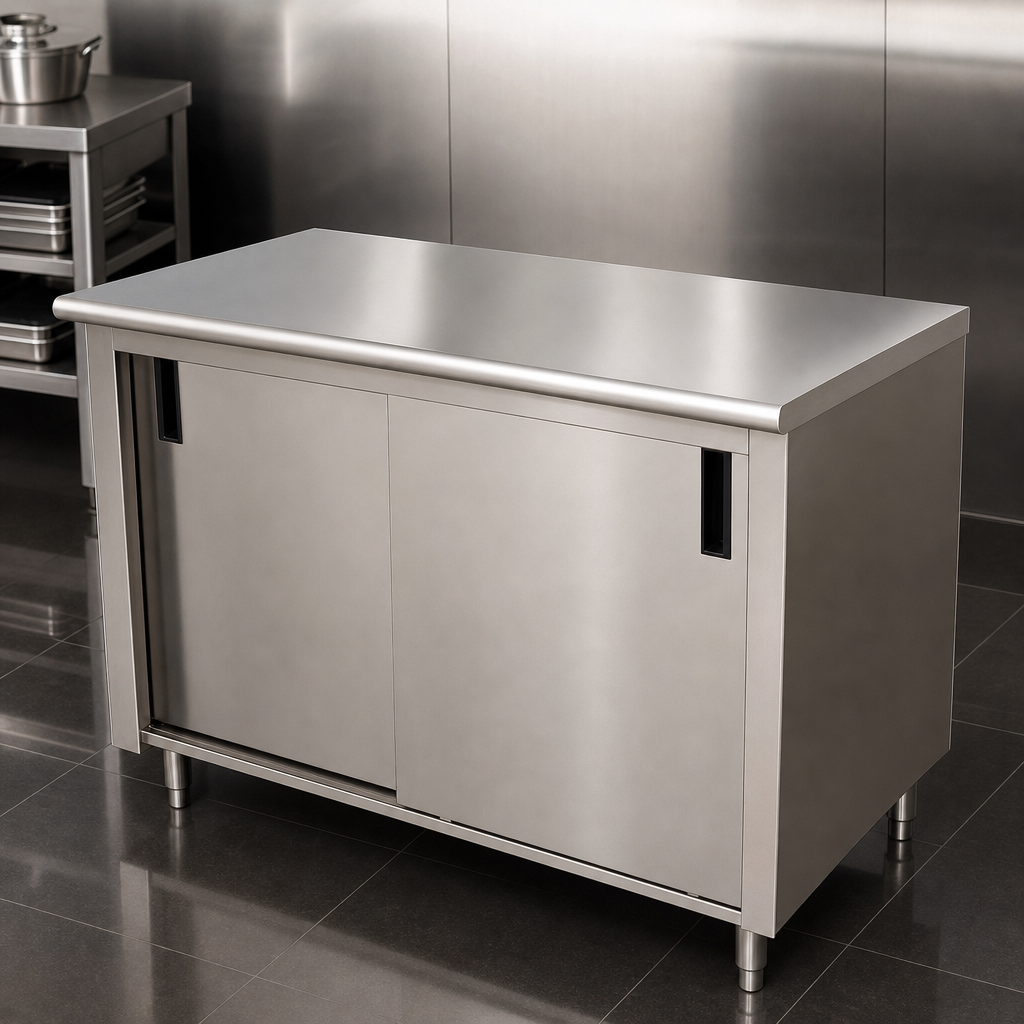 16-Gauge 304 Stainless Steel Top