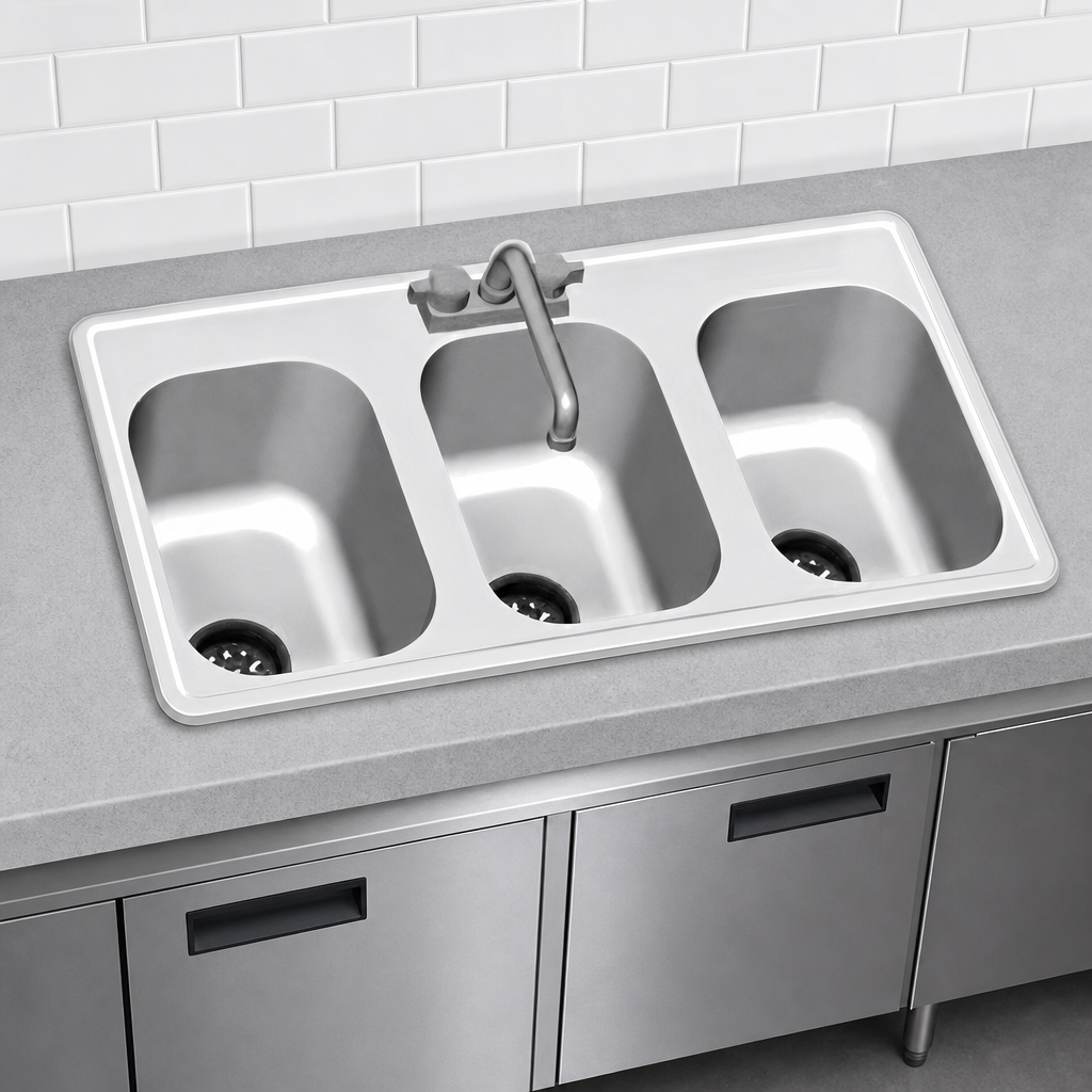Self-Rimming Drop-In Design