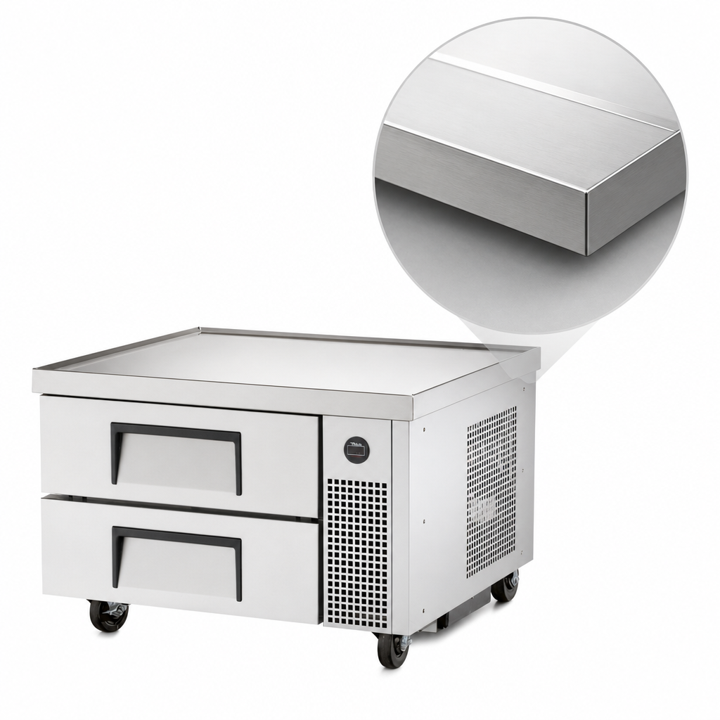 One-Piece Stainless Steel Top