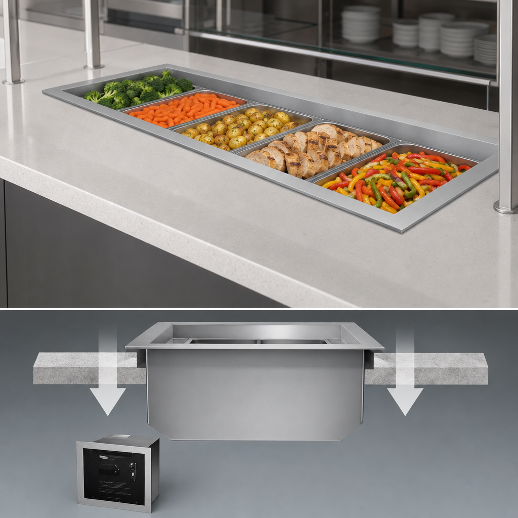 Top-Mount Drop-In Design