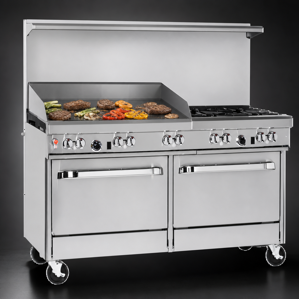 24-Inch Raised Griddle/Broiler