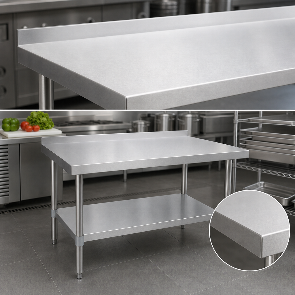 18 Gauge T-430 Stainless Steel Top