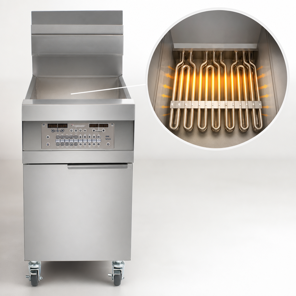 Thermo-Tube Frypot Design