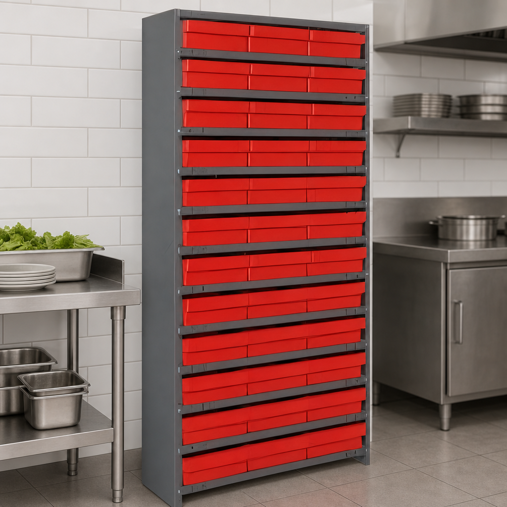 Closed Shelving Design