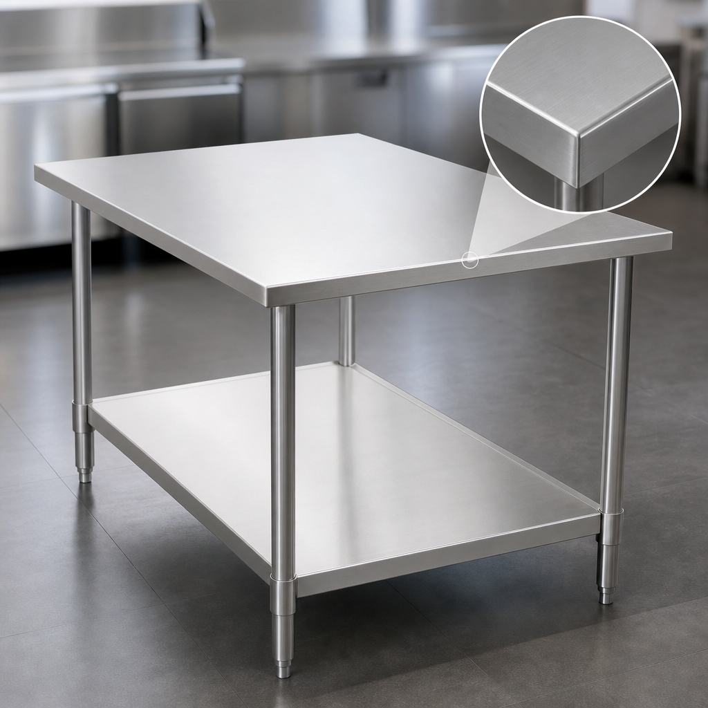 14-Gauge 300 Series Stainless Steel Top