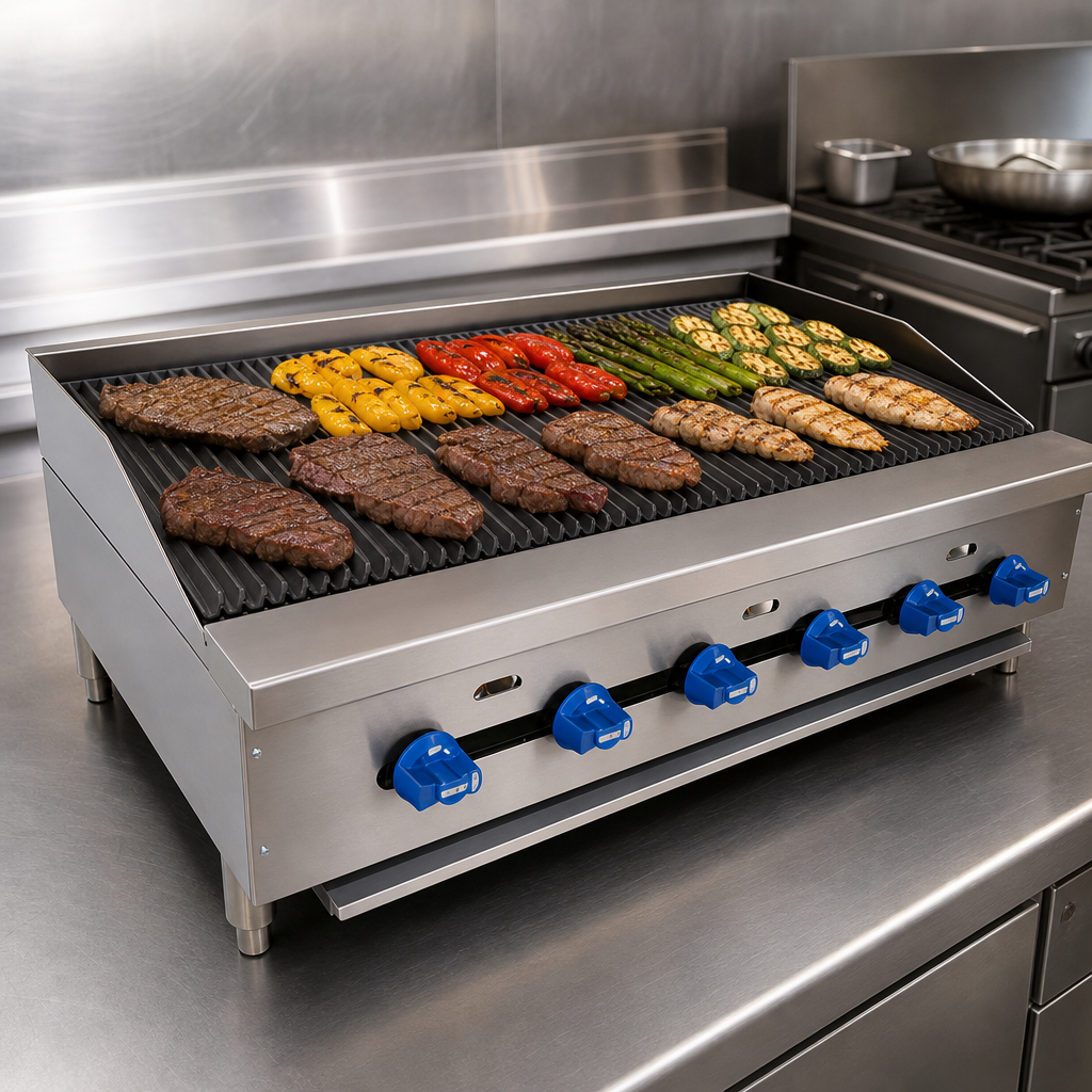 Large Broil Area