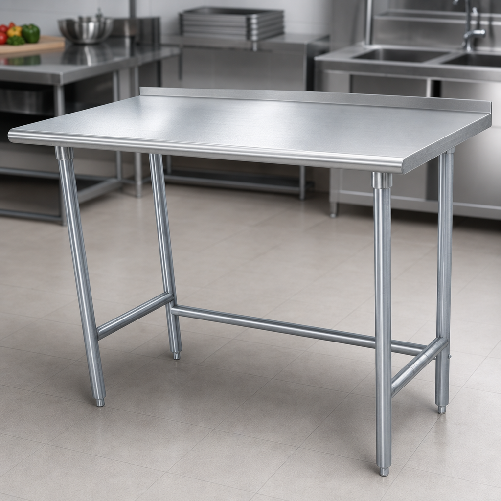 16-Gauge 304 Stainless Steel Top