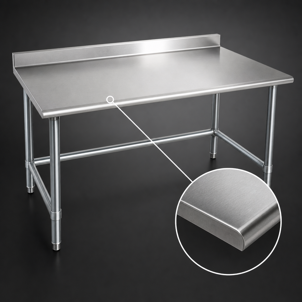 14-Gauge 300 Series Stainless Steel Top