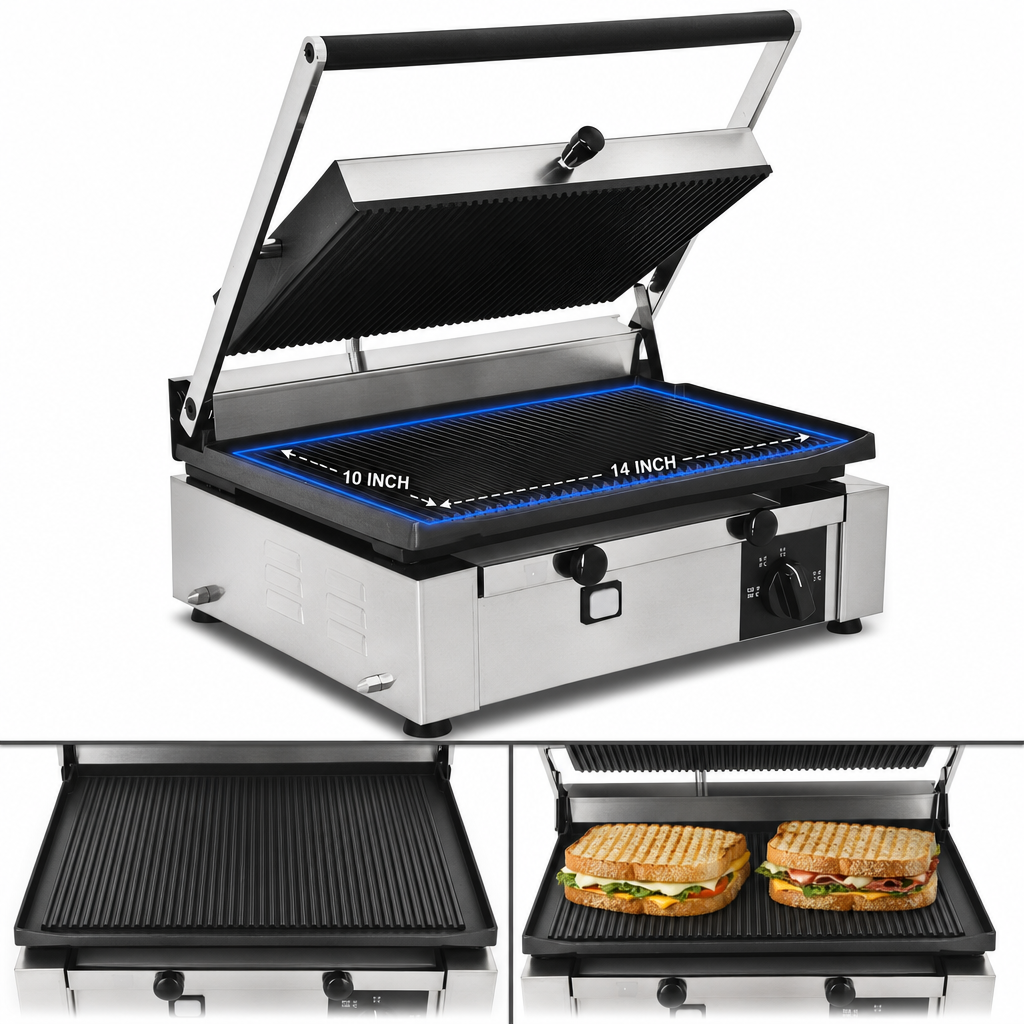 Single 10 x 14 Inch Grill Surface