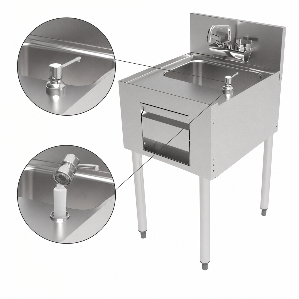 Integrated Soap Dispenser