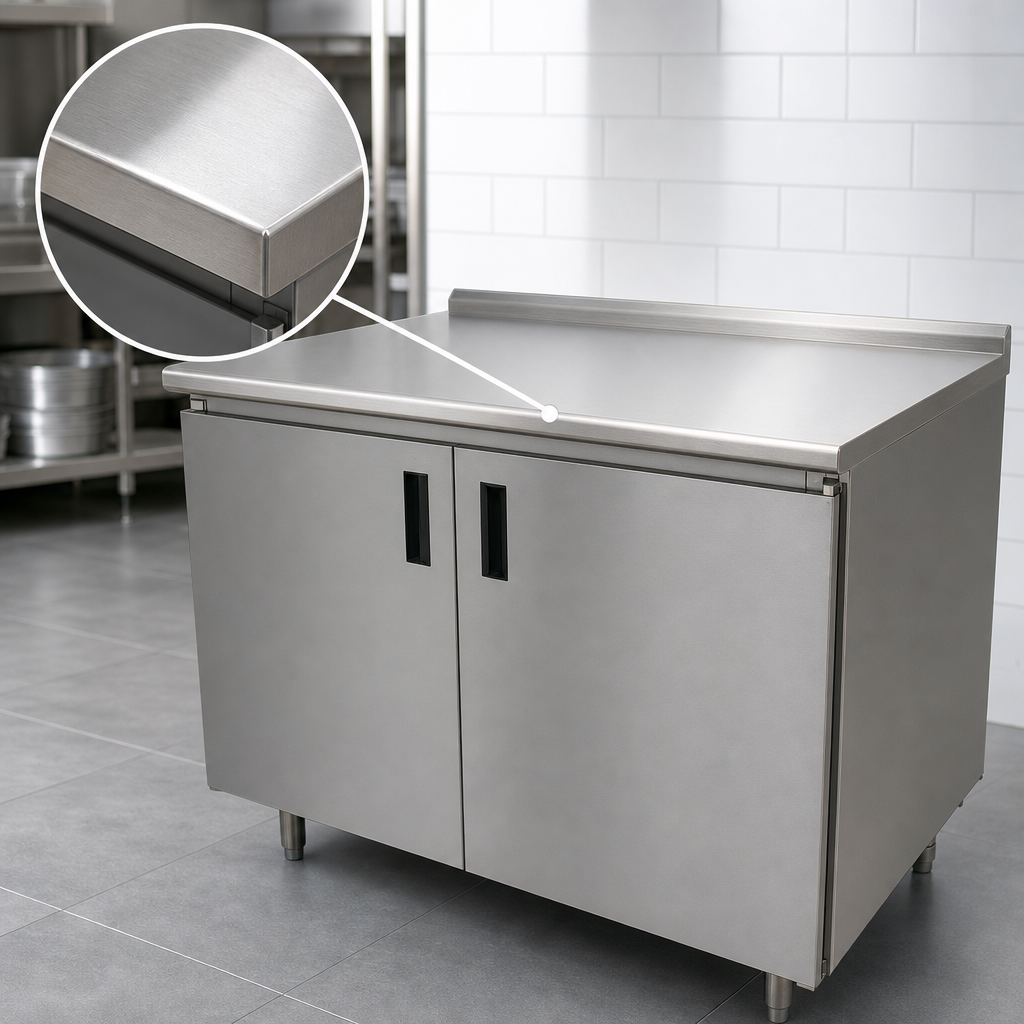 14 Gauge 304 Stainless Steel Top
