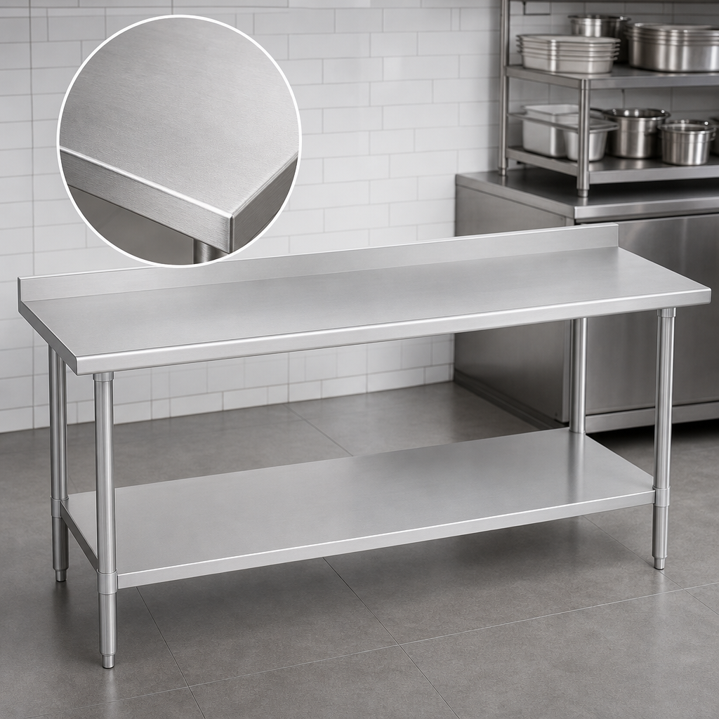 14-Gauge 300 Series Stainless Steel Top