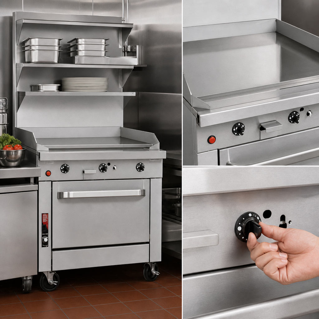 Thermostatic Full-Width Griddle