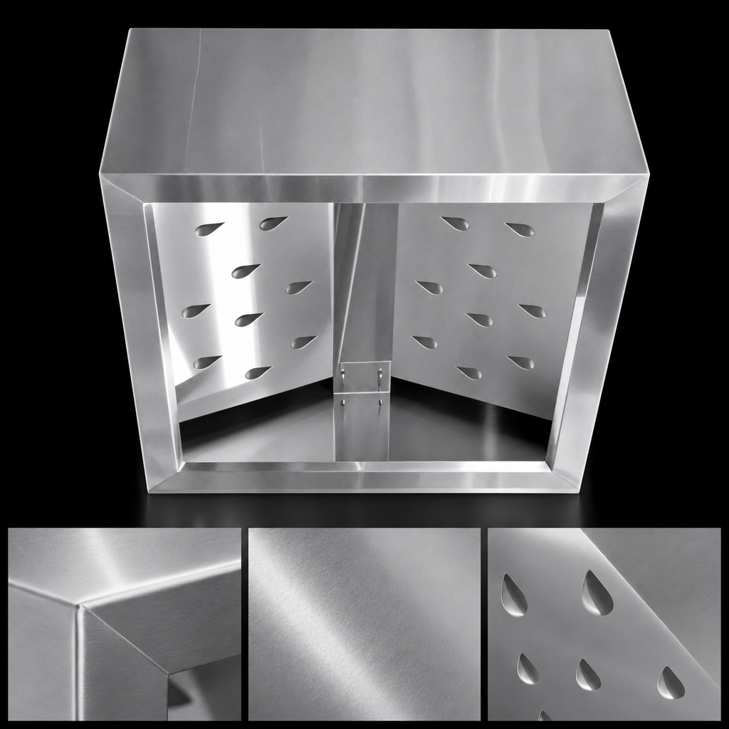 18GA Stainless Steel Construction