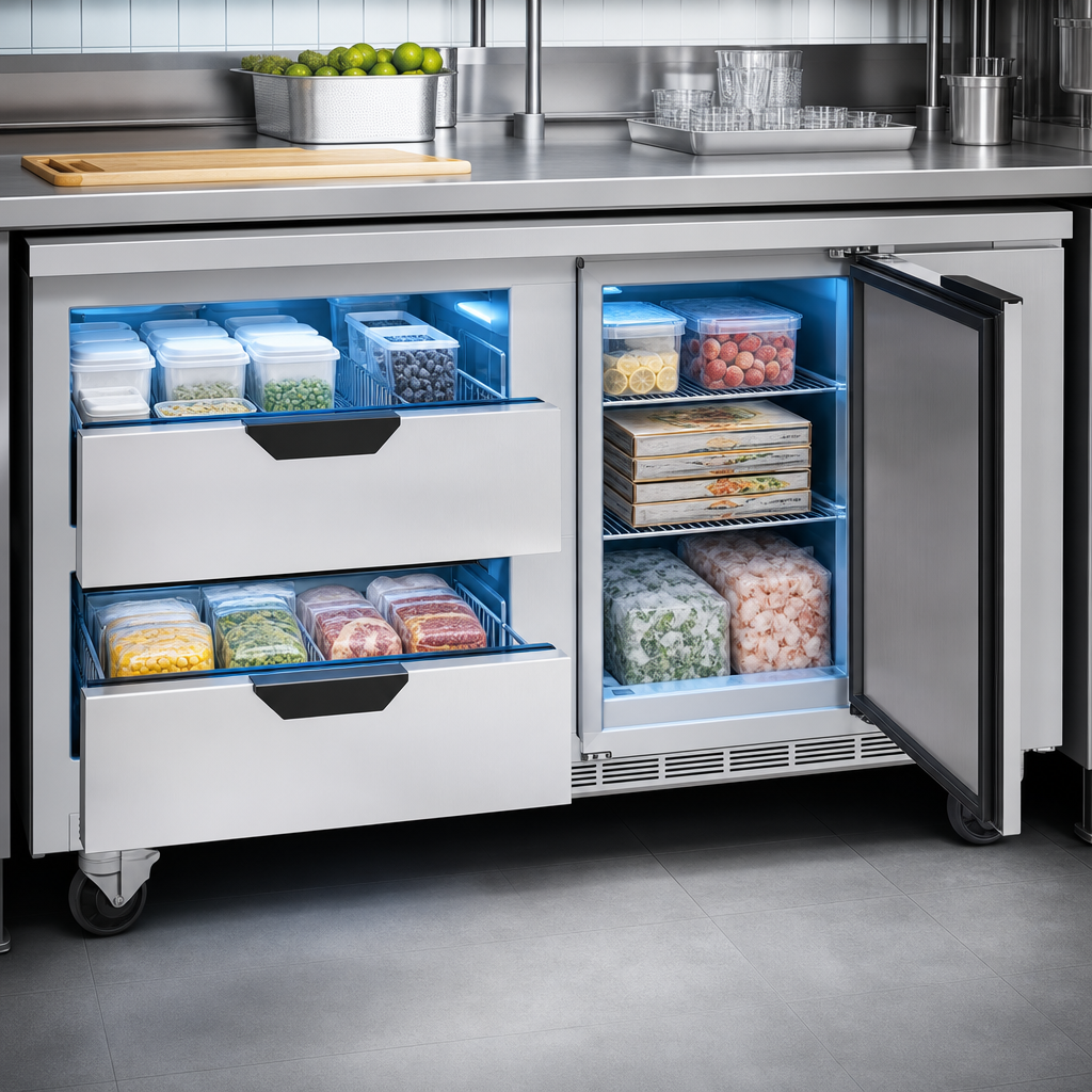 2-Section Undercounter Design