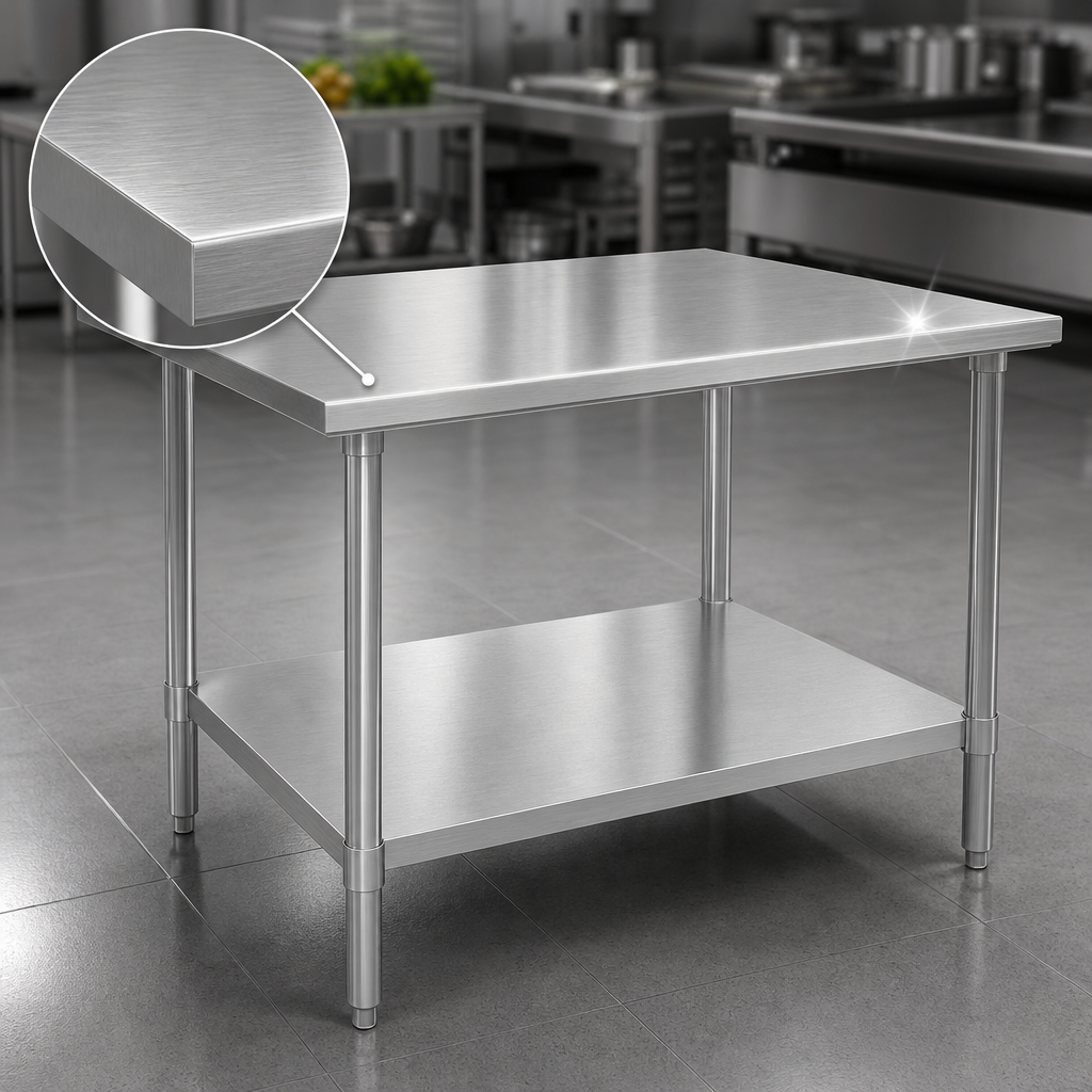 14-Gauge 300 Series Stainless Steel Top