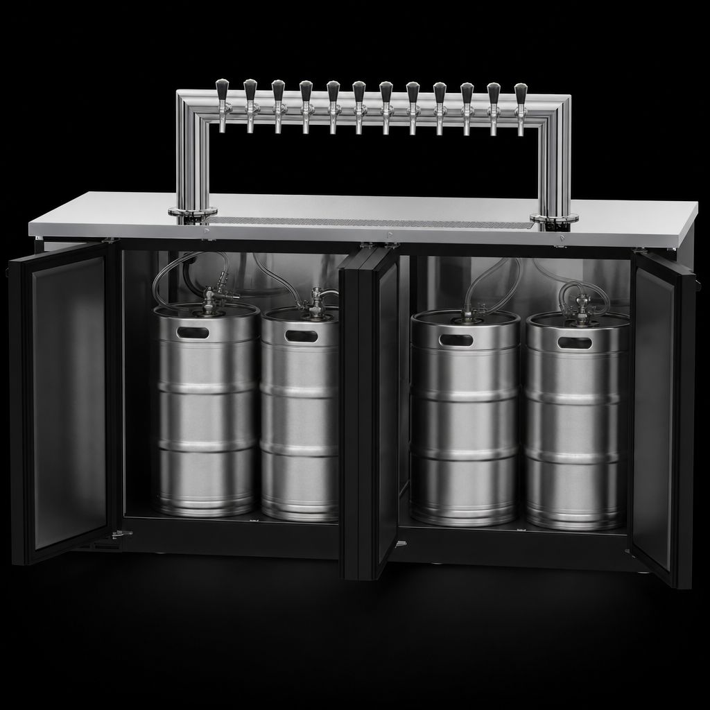 Four Half-Keg Capacity