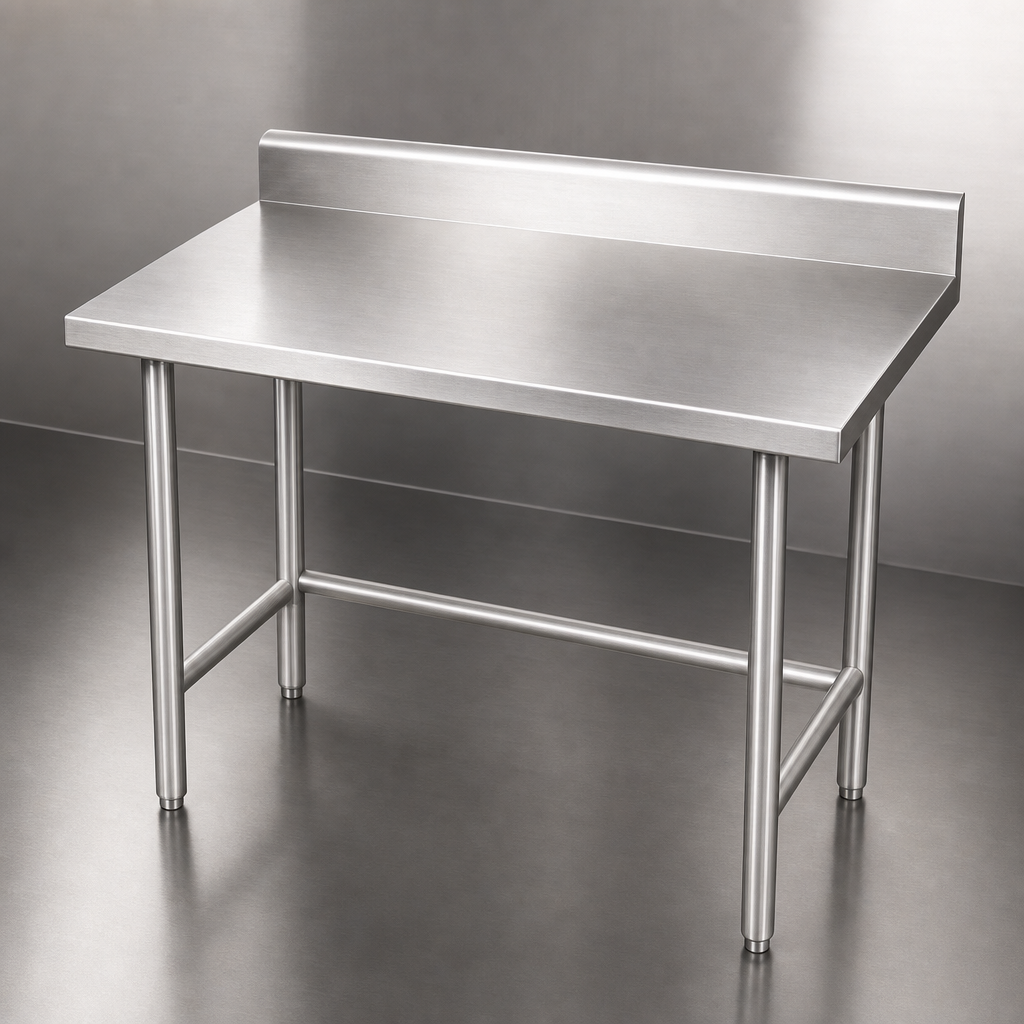16-Gauge 304 Stainless Steel Top