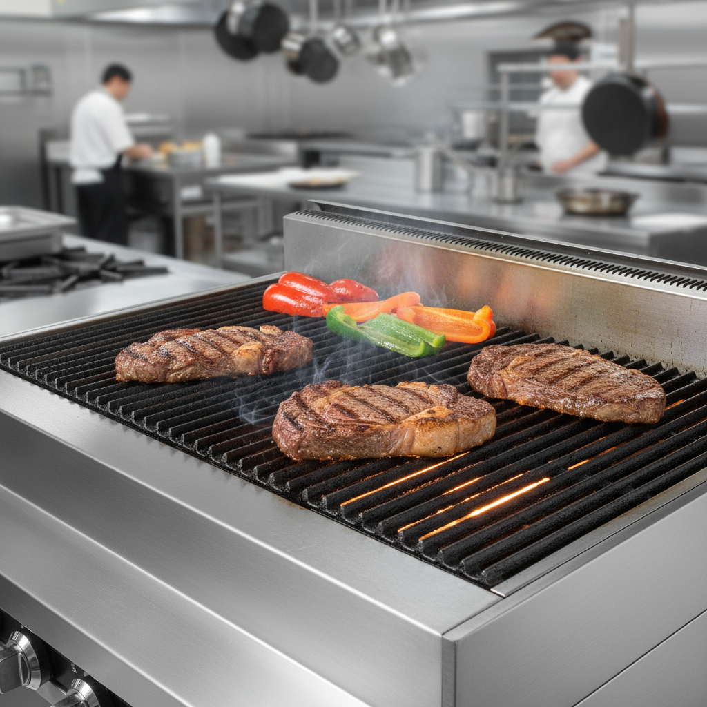 Achieve perfect charbroil results every time with the heavy-duty cast iron radiants and grates designed for superior heat distribution.
