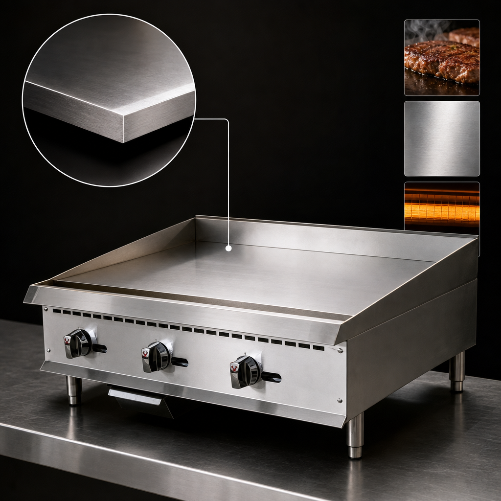 3/4-Inch Polished Steel Plate