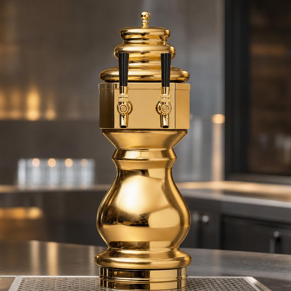 Two-Faucet Tower