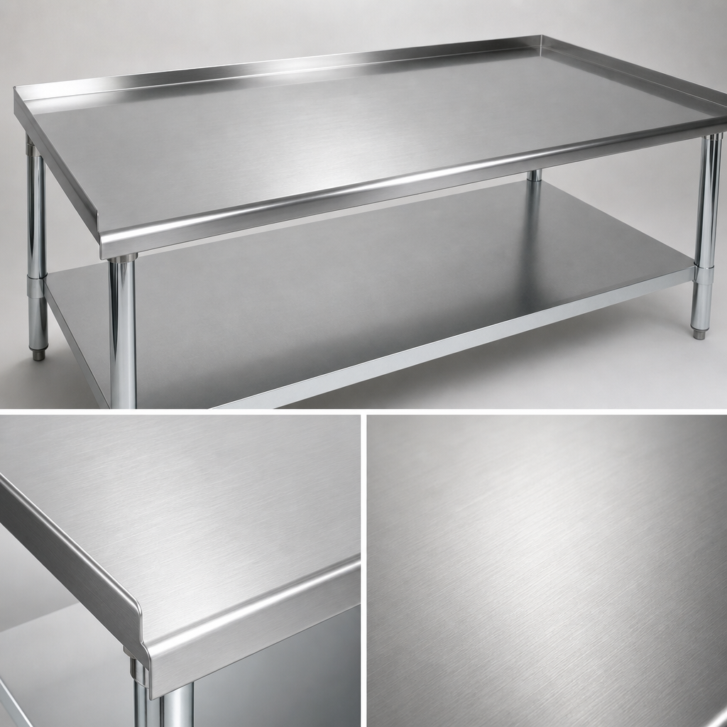 18-Gauge Stainless Steel Top