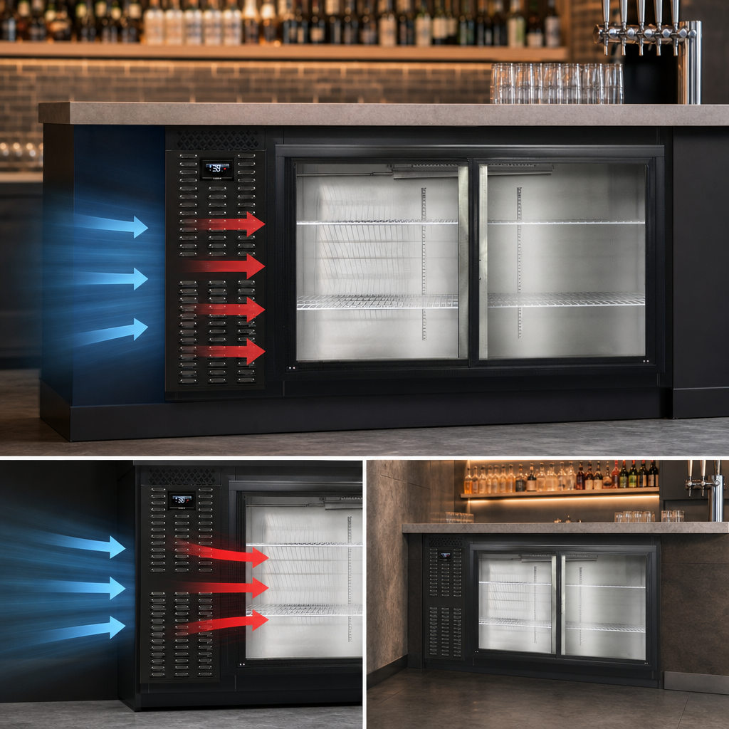 Front Breathing Refrigeration System