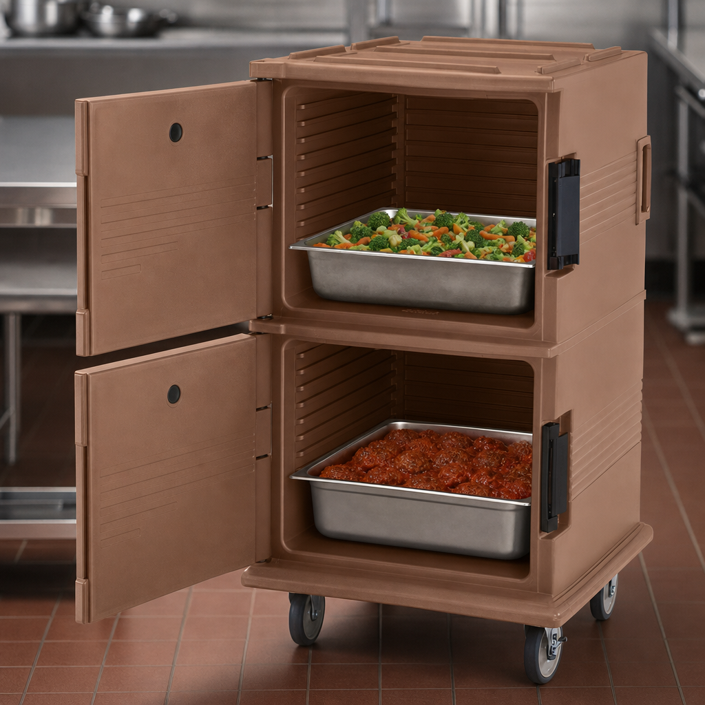 Double-Compartment Front-Loading Design