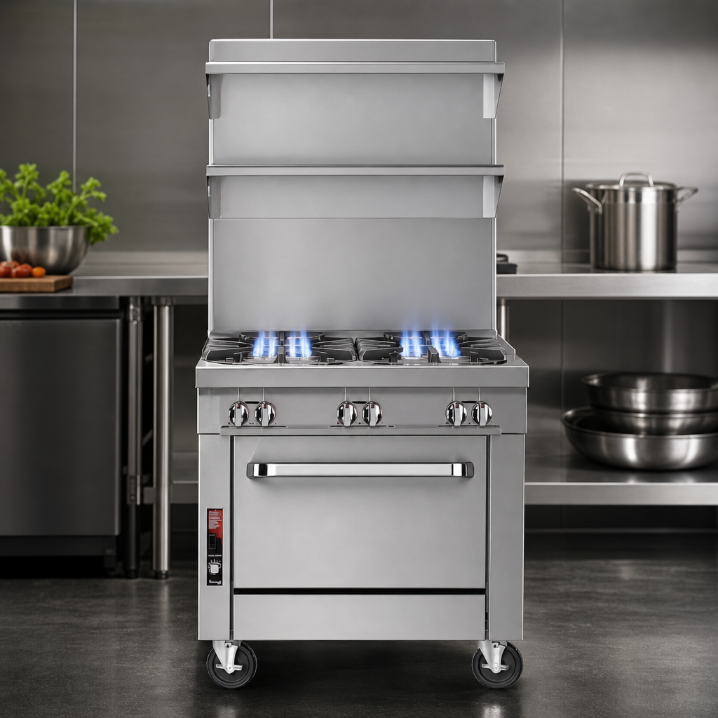 Two Open Burners