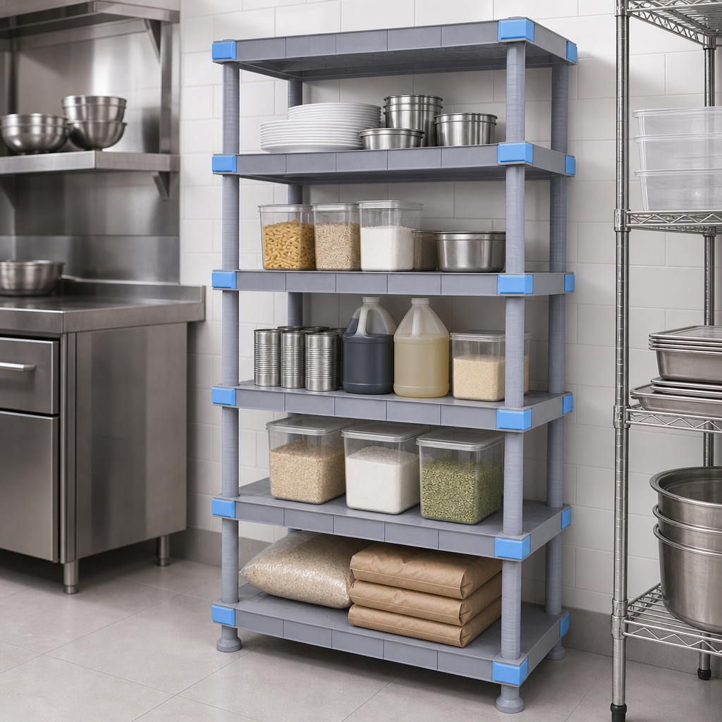 Five Solid Shelves