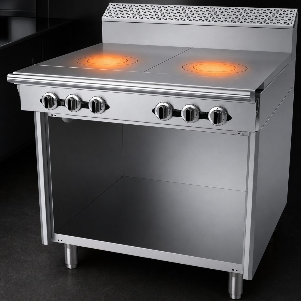 Dual Front-Fired Hot Tops
