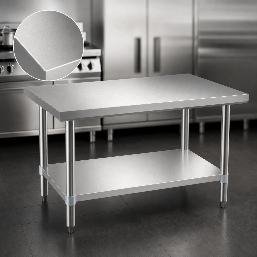 18-Gauge 430 Stainless Steel Top