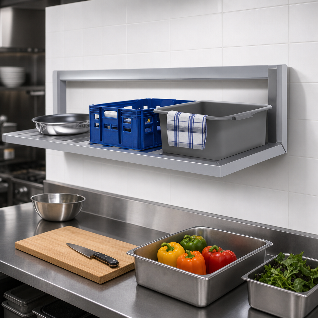 Inverted Wall Shelf Design