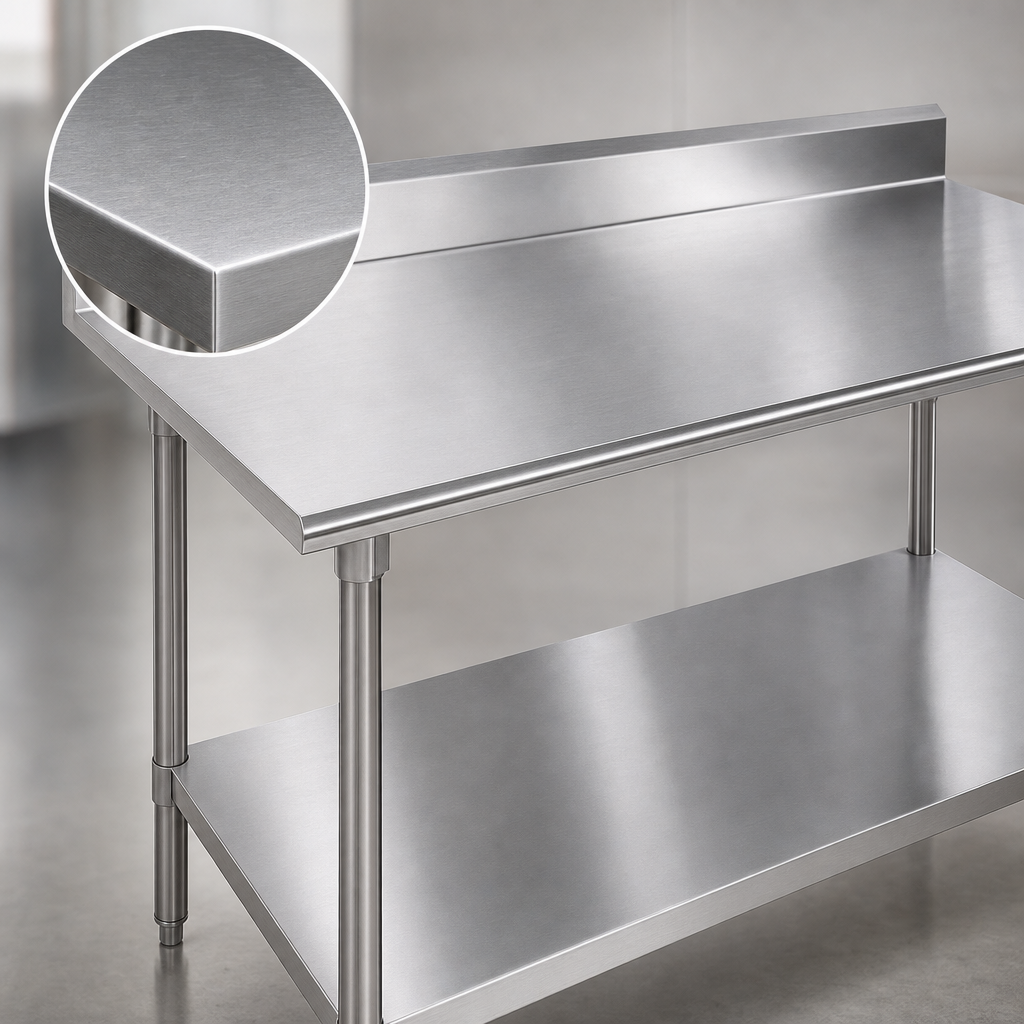 16 Gauge 430 Stainless Steel Top