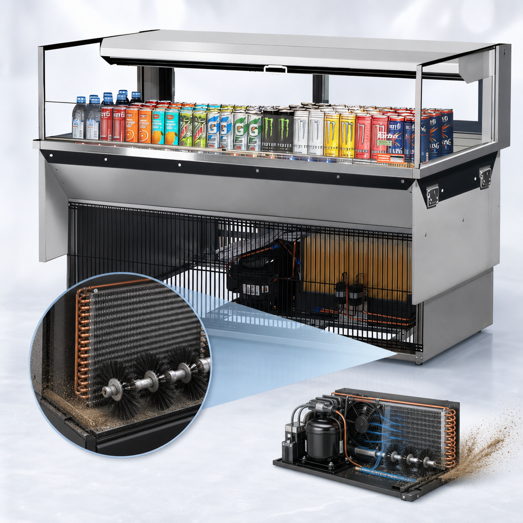 Self-Cleaning Condenser