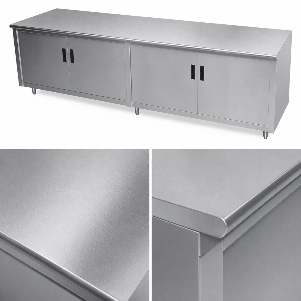 14 Gauge 304 Stainless Steel Top