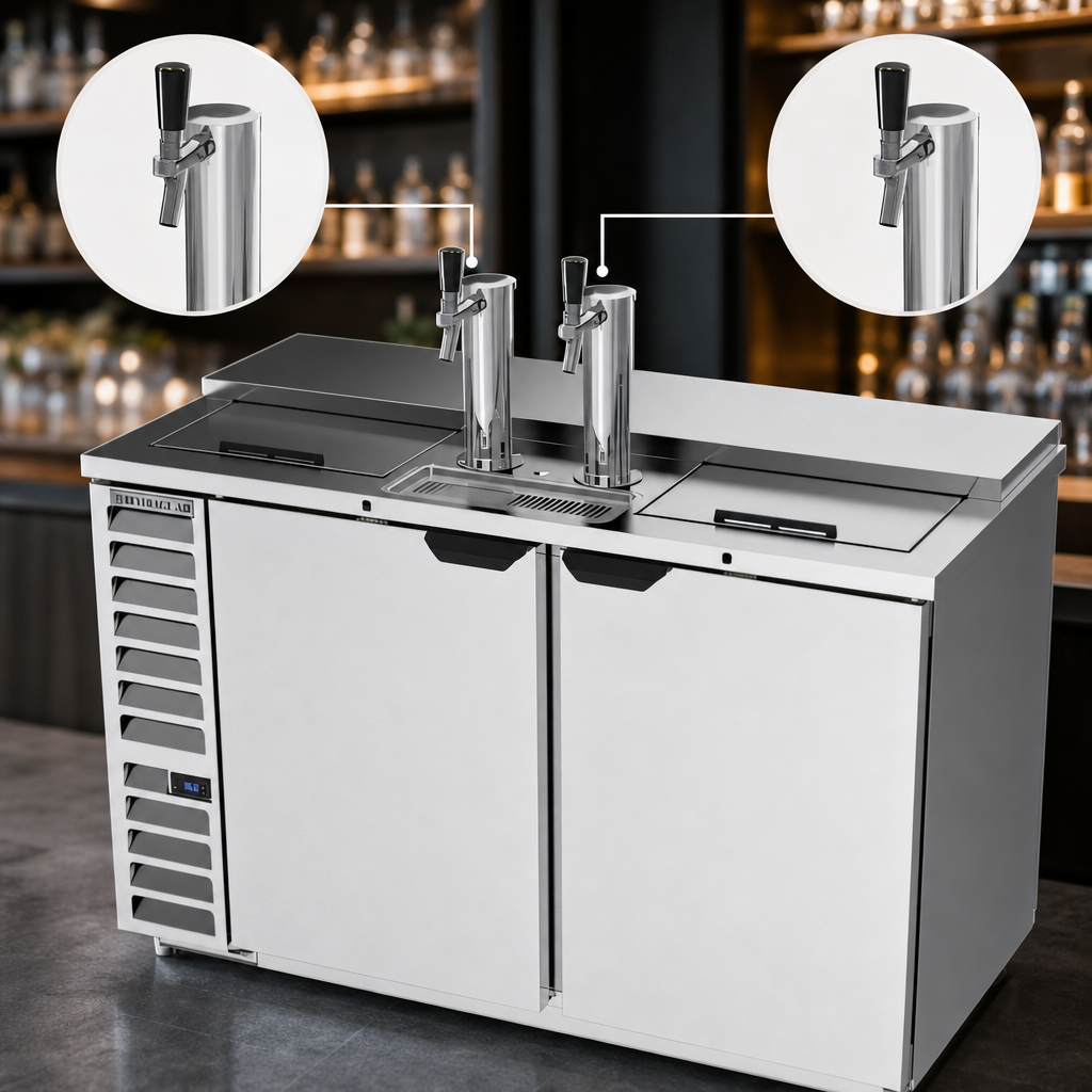 Dual Single-Faucet Towers