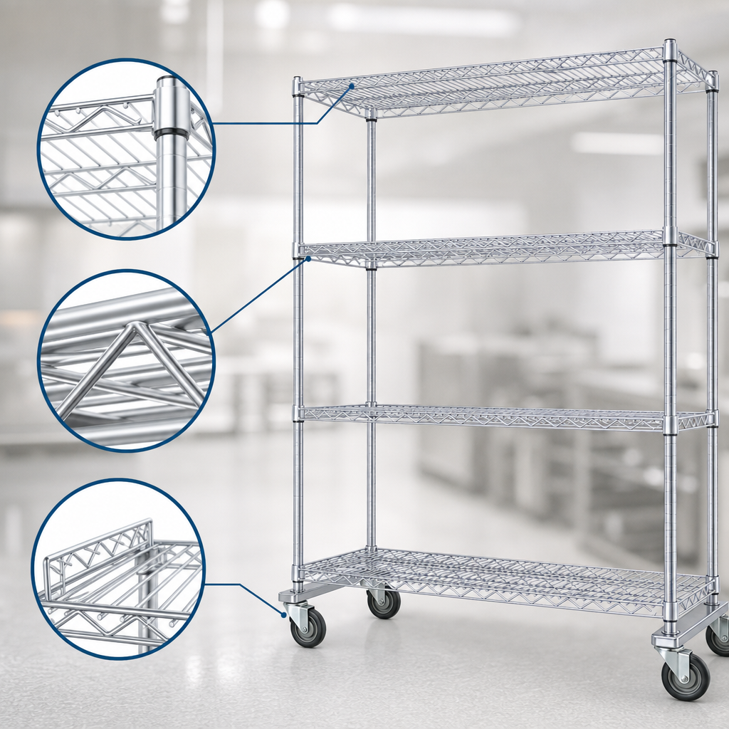 Patented QuadTruss Shelf Construction