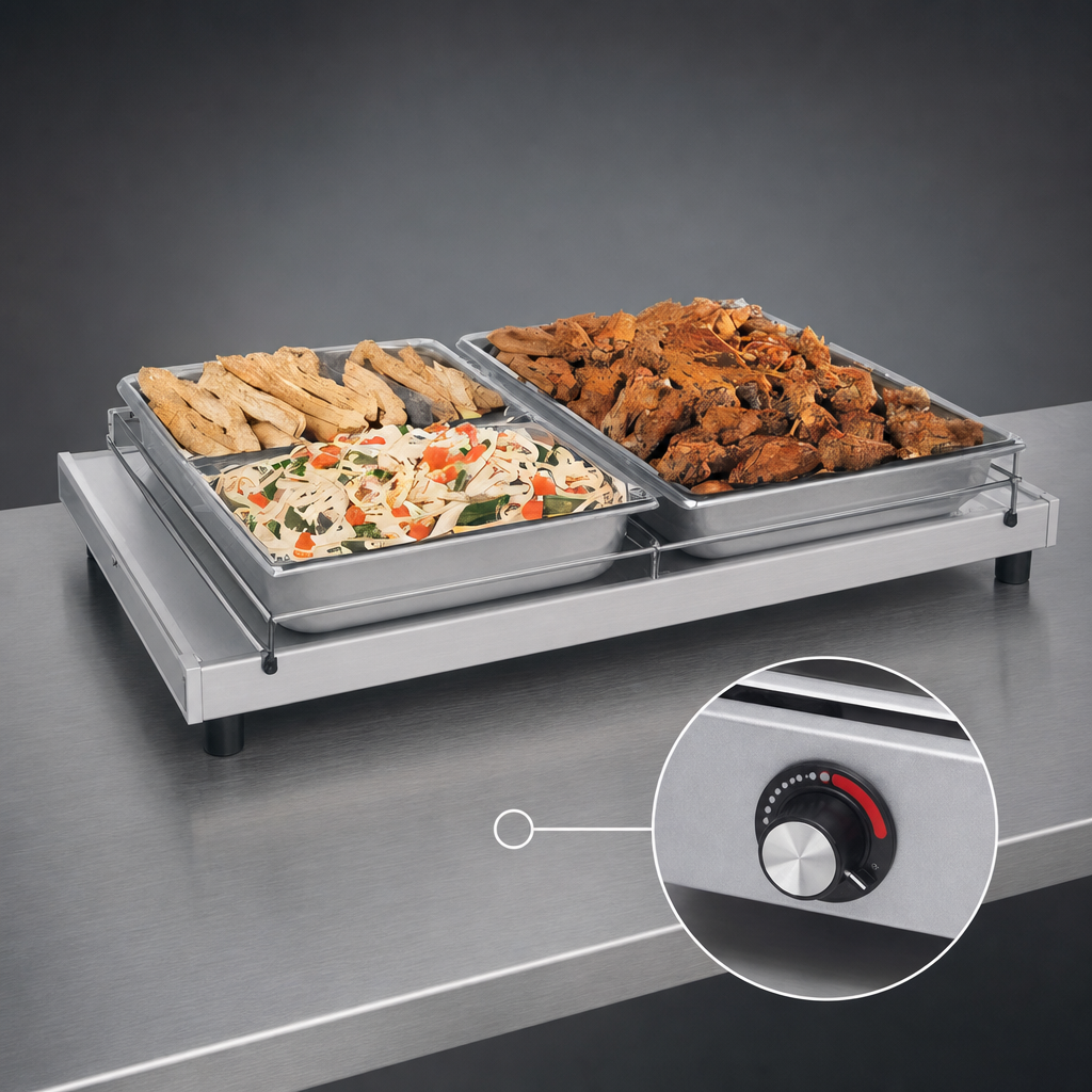 Built-In Adjustable Thermostat