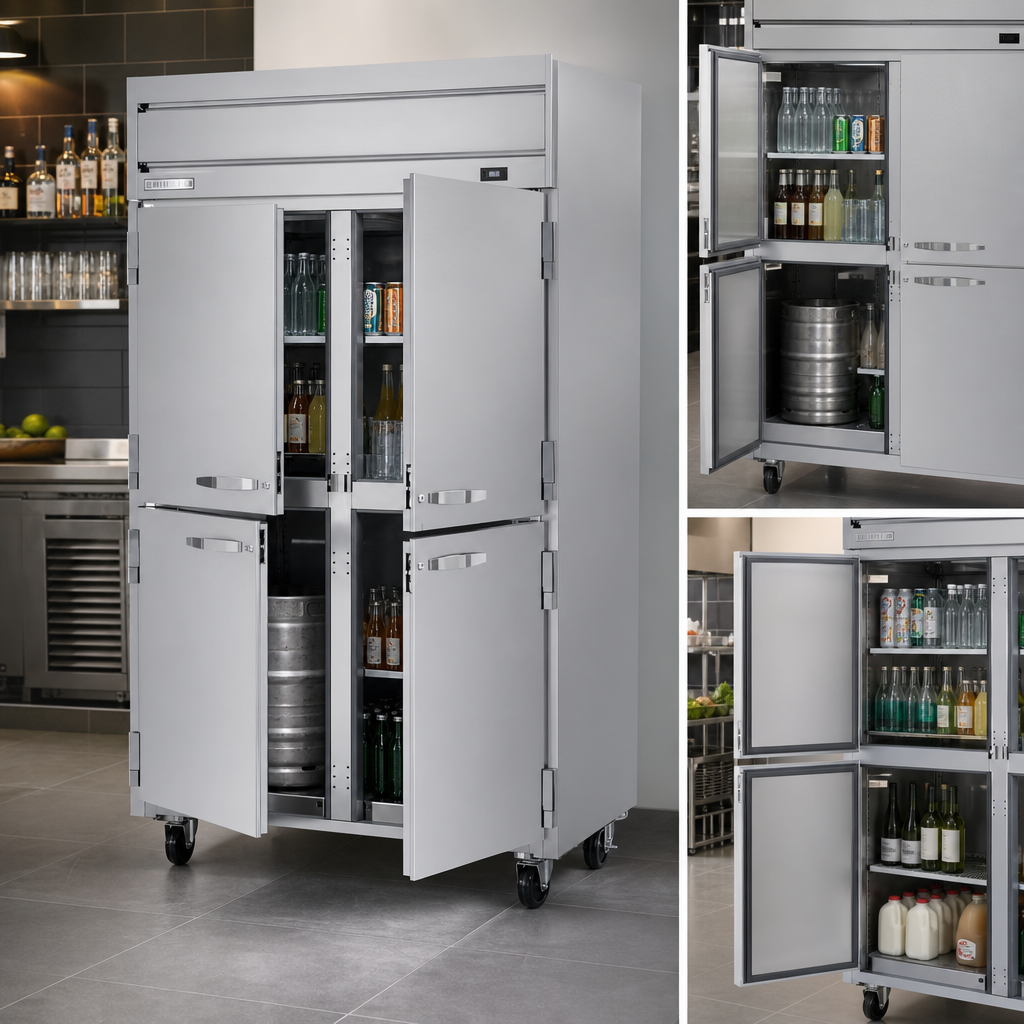 Half Solid Door Configuration